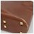 Salvatore Ferragamo Schultertasche aus braunem Leder mit Gold Auth bs24619 Golden - Ansicht 10