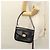 Borsa a Spalla BALLY in Pelle Nera Oro Auth BA1153 Nero D'oro - vista 24