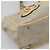 CHANEL Borsa Tote Choco Bar Canvas Beige Giallo CC Auth 116301 - vista 11
