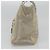 CHANEL Borsa Tote Choco Bar Canvas Beige Giallo CC Auth 116301 - vista 5