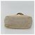 CHANEL Borsa Tote Choco Bar Canvas Beige Giallo CC Auth 116301 - vista 9