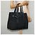 Hermès HERMES Petite Ceinture MM Hand Bag Canvas Black Silver Auth bs24658 Silvery - view 20