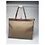 Big Bag Céline Vintage Celine Monogramm große Ledertasche Beige - Ansicht 2