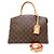 Borsa Louis Vuitton Monogram Grand Palais MM Marrone Monogramma