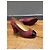 Décolleté in suede bordeaux Chanel 35 - vista 5