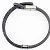 Bracciale charm Louis Vuitton in tela Monogram Eclipse Marrone Nero - vista 9