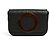 Saint Laurent 2017 Borsa a Spalla in Pelle Nera di Struzzo Eddie Pristine Nero