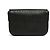 Saint Laurent 2017 Borsa a Spalla in Pelle Nera di Struzzo Eddie Pristine Nero - vista 3