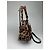 Vintage Marni Leopard-Fell 2-Wege-Tasche braun - Ansicht 13