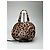 Vintage Marni Leopard-Fell 2-Wege-Tasche braun - Ansicht 15