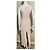 Jenny Packham Vestido de crepé con cuello con tachuelas Rosa Melocotón - vista 3