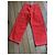 Jc De Castelbajac Pantalón 7/8, terciopelo de algodón naranja, talla 34. - vista 2