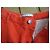 Jc De Castelbajac Pantalón 7/8, terciopelo de algodón naranja, talla 34. - vista 3