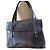 Gucci Borsa a mano in pelle liscia marrone.