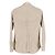 Camicia con bottoni Burberry in cotone beige - vista 5