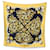Garden Hermès Hermes Vintage Yellow Silk Scarf Aladin 1972 Francoise Heron  ref.2181488