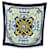 Hermès Hermes Vintage Silk Scarf Eperon D'Or 1974 Henry D'Origny Blue  ref.2181489