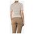 Rag & Bone Beige gestreifter Rippstrick-Top - Größe M - Ansicht 2