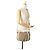 Borsa a tracolla Gucci Abbey in tela GG beige con anello a D - vista 12