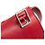 Big Bag Céline Borsa a secchiello incrociata in pelle rossa Celine Rosso - vista 9