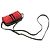 Gucci Mini Borsa a Tracolla Ophidia in Suede Rosso con Banda Web - vista 13