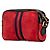 Gucci Mini Borsa a Tracolla Ophidia in Suede Rosso con Banda Web - vista 2