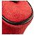 Gucci Mini Borsa a Tracolla Ophidia in Suede Rosso con Banda Web - vista 9