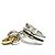 Anello combinato da donna Bottega Veneta - vista 4