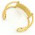 Céline Bracciale in metallo placcato per donna Celine - vista 5