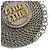 Collana pendente con logo pavé Miu Miu per donne - vista 3
