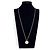 Collana pendente con logo pavé Miu Miu per donne - vista 9