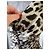 Vestido largo de seda Roberto Cavalli estampado leopardo Estampado de leopardo - vista 4