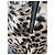 Vestido largo de seda Roberto Cavalli estampado leopardo Estampado de leopardo - vista 9