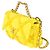 Borsa a spalla matelassé Chanel 19 con catena Giallo - vista 2