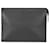 Louis Vuitton Pochette Voyage Clutch Bag Black Leather  ref.2183145