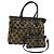 LOEWE Borsa Anagramma Canvas 2Set Blu Navy Auth bs24508