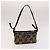 LOEWE Borsa Anagramma Canvas 2Set Blu Navy Auth bs24508 - vista 11