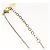 Collana Christian Dior metallo oro Auth am8123 D'oro - vista 8