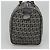 FENDI Zucchino Canvas Boston Tasche Navy Silber Authentisch 120038 Marineblau - Ansicht 4
