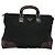PRADA Bolso de mano de nailon negro y dorado Auth ti2990 - vista 13