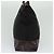 PRADA Bolso de mano de nailon negro y dorado Auth ti2990 - vista 3