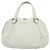 Céline Borsa a mano CELINE in pelle bianca e oro Auth 119467 Bianco D'oro - vista 2