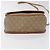 Céline Borsa a spalla in tela Macadam CELINE PVC beige oro Auth BA1292 D'oro - vista 5