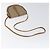 Céline Borsa a spalla in tela Macadam CELINE PVC beige oro Auth BA1292 D'oro - vista 7