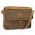 Borsa a Spalla GUCCI GG Supreme PVC Beige Oro 001 261 0688 Auth BA1027 D'oro