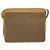 Borsa a Spalla GUCCI GG Supreme PVC Beige Oro 001 261 0688 Auth BA1027 D'oro - vista 2