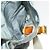 PRADA Backpack Nylon Light Blue Silver Auth 118295 Silvery - view 29