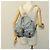 PRADA Backpack Nylon Light Blue Silver Auth 118295 Silvery - view 30