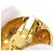 Orecchini a clip dorati Chanel D'oro - vista 3
