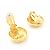 Orecchini a clip dorati Chanel D'oro - vista 8